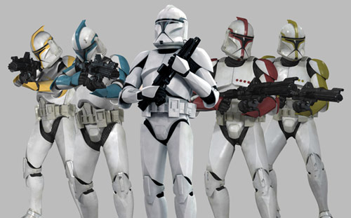 girl clone trooper
